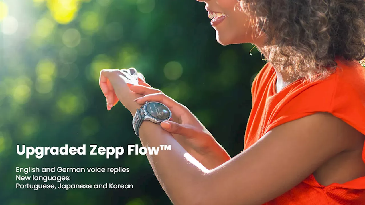 Amazfit announces Zepp OS 4 upgrade with GPT-4o support for its smartwatches