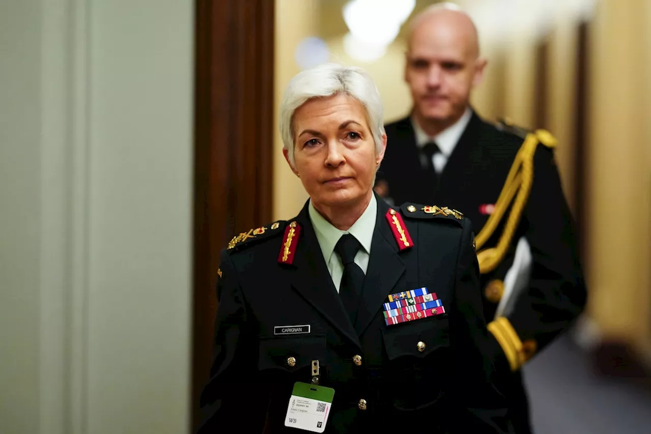 Lt.-Gen. Jennie Carignan chosen as first woman to head Canadian Armed Forces