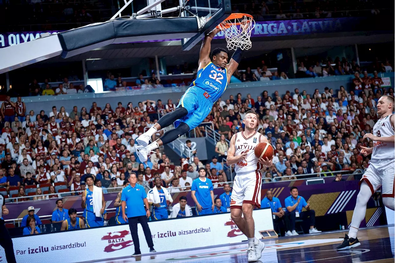 Gilas Pilipinas shocks world no. 6 Latvia in strong FIBA OQT opener