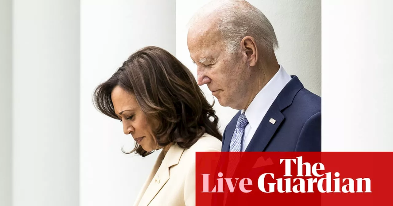 Biden scrambles to bolster support as Democrats reportedly look to Harris to replace him