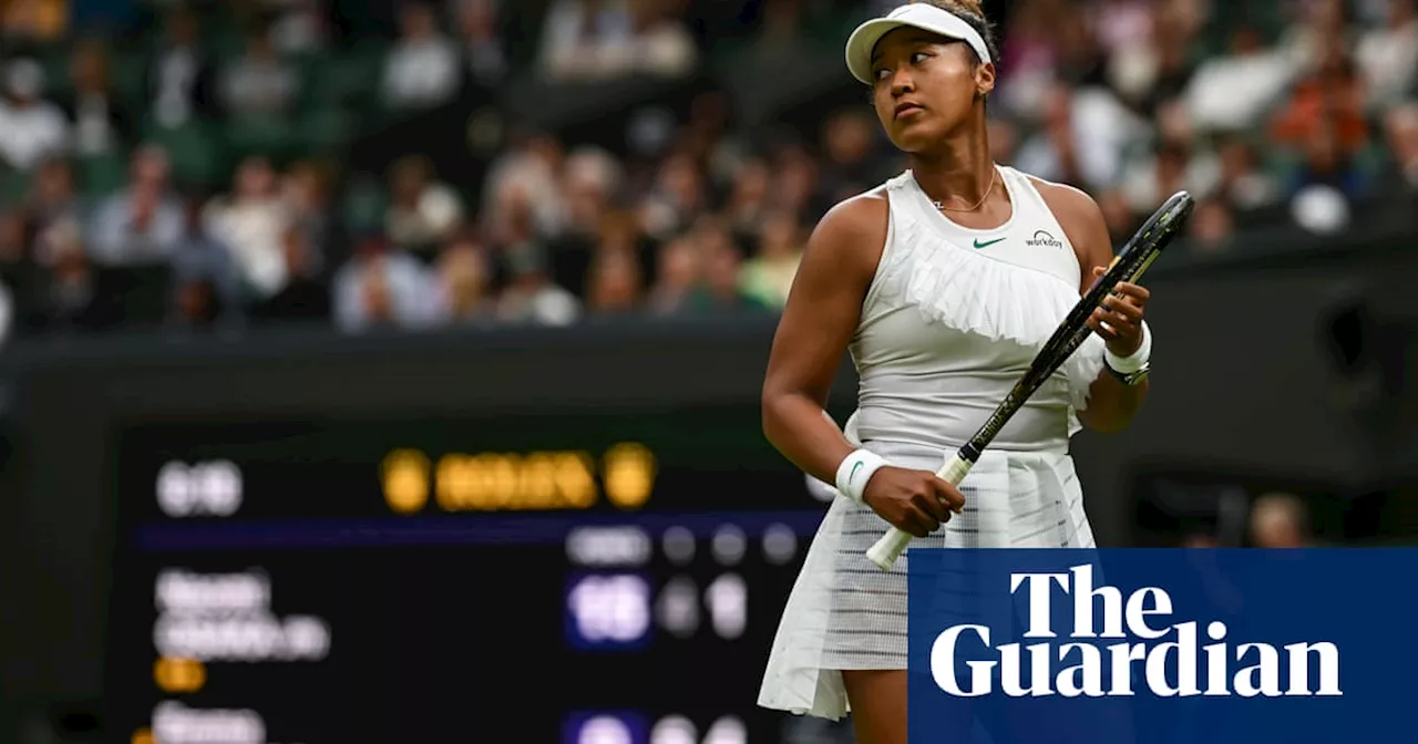 Naomi Osaka rues swift Wimbledon exit while Coco Gauff marches on