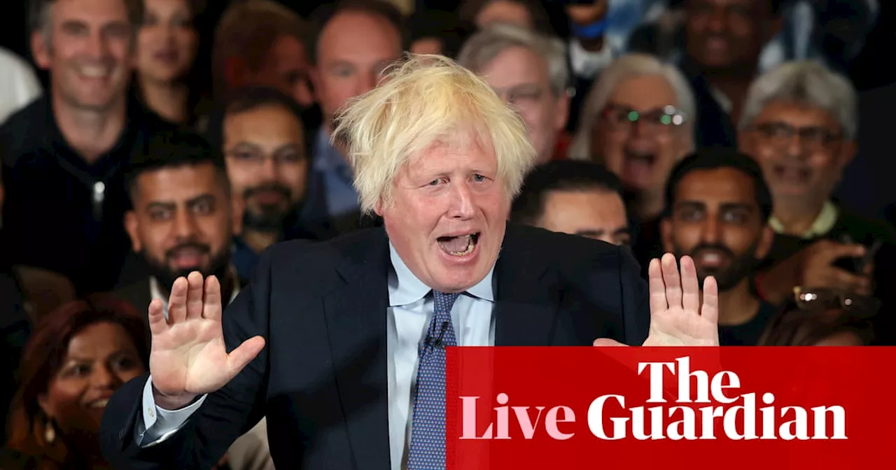 UK general election live: Boris Johnson makes first appearance on campaign trail