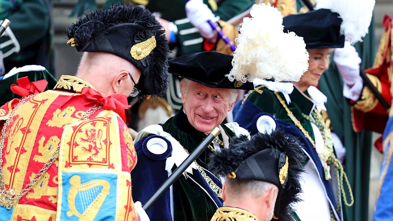 King Charles honours Queen Camilla and Prince Edward in special ceremony during Royal Week