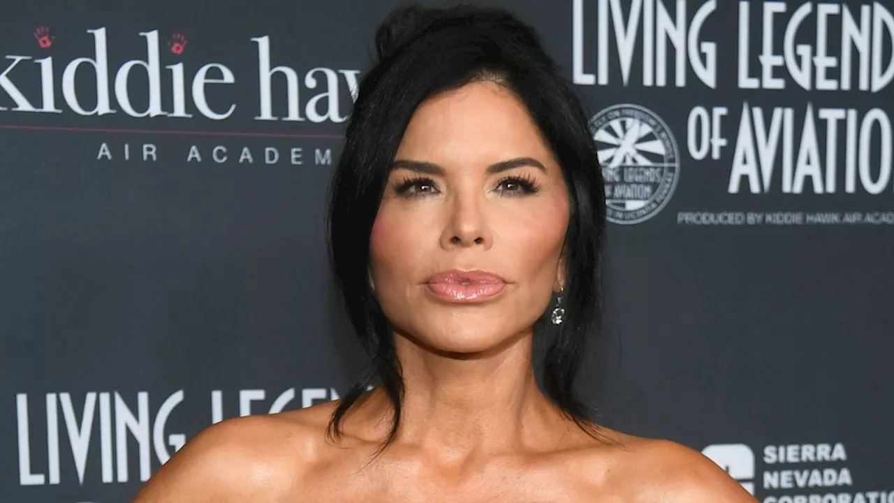 Lauren Sanchez pours her curves into low-cut dress during luxury vacation with Jeff Bezos