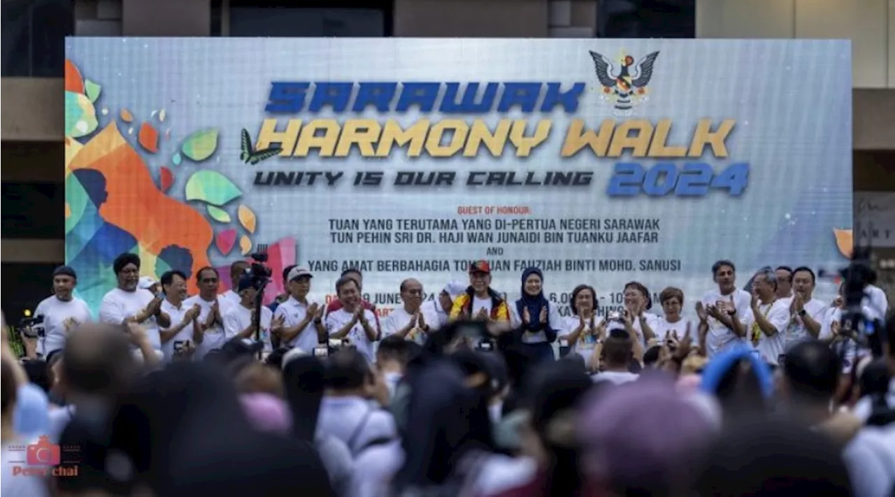 Sarawak Harmony Walk 2024 brings together diverse community