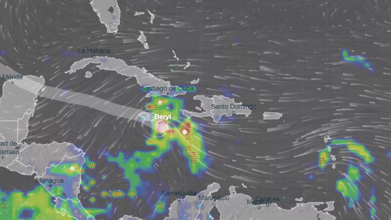 Ciclón Debby: así va la formación hoy, 3 de julio