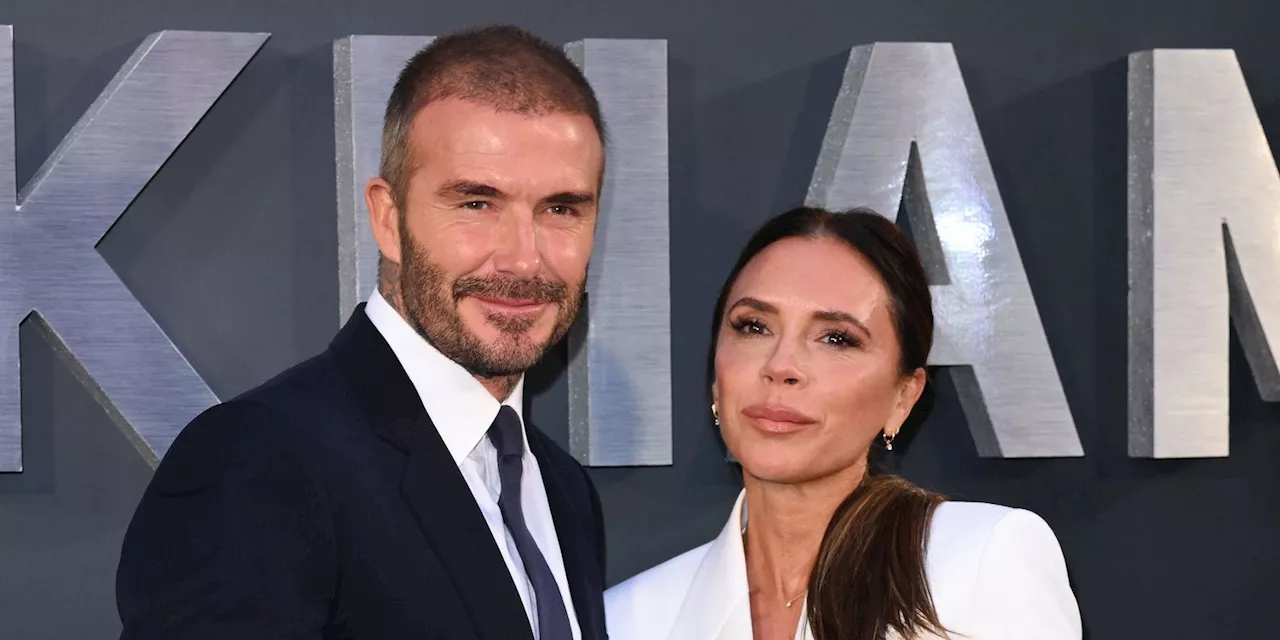 David and Victoria Beckham Re-Wore Their Iconic Purple Wedding Outfits