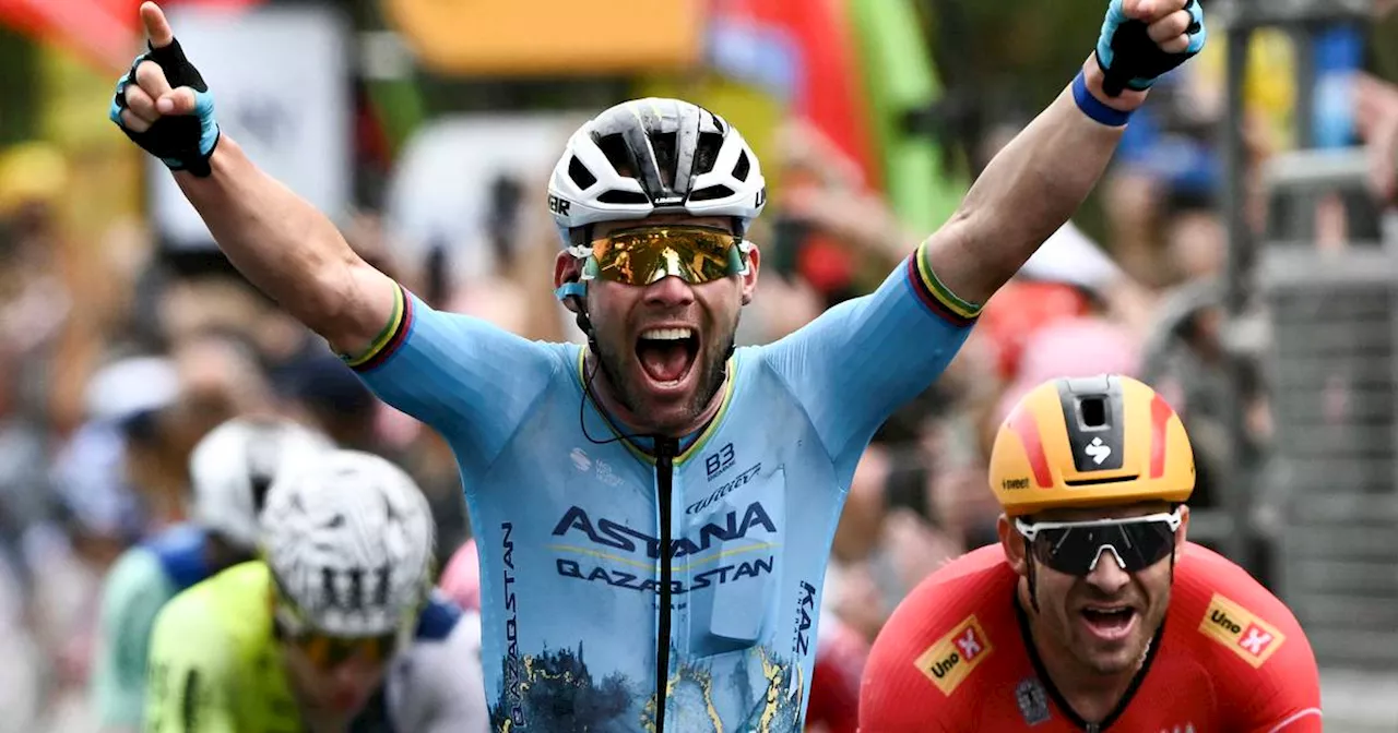 Mark Cavendish secures record breaking 35th Tour de France stage win