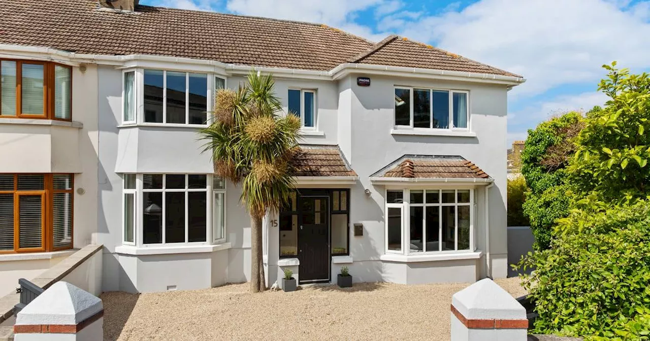 Turnkey house with spacious garden a short walk from Dún Laoghaire for €1.25m