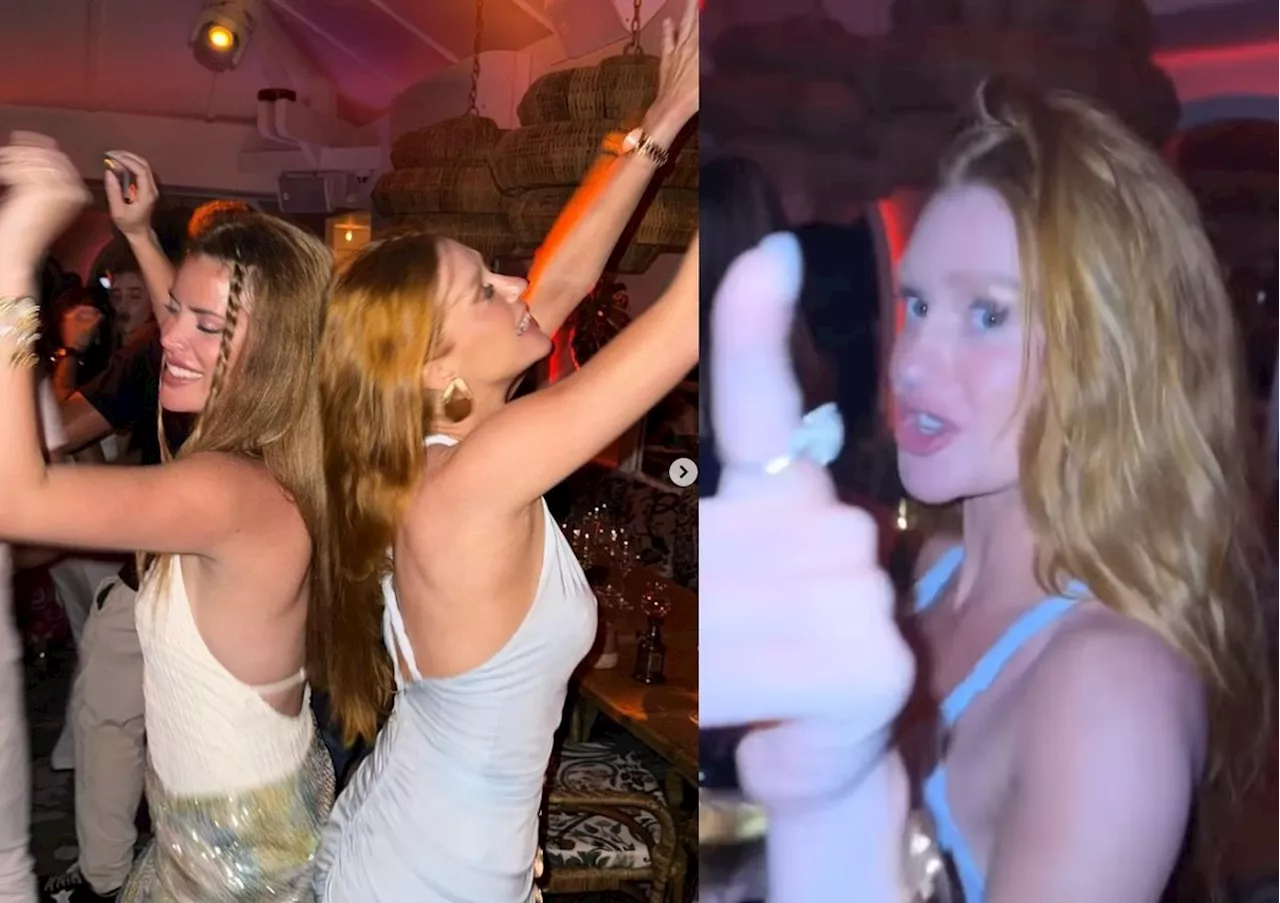 Marina Ruy Barbosa ganha festa surpresa e amiga mostra atriz dançando até 'Tcherere Tchê Tchê'