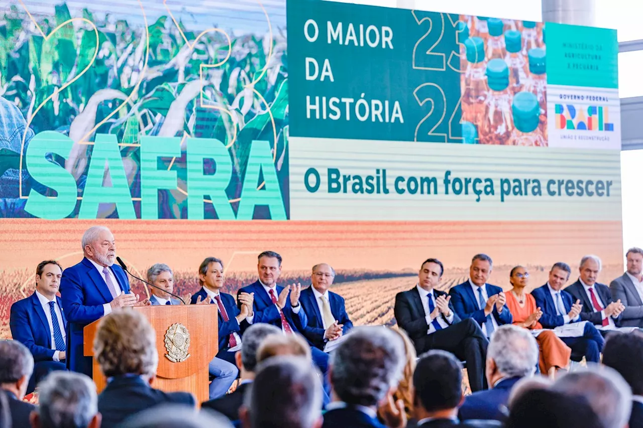 Lula lança Plano Safra para agricultura empresarial e familiar