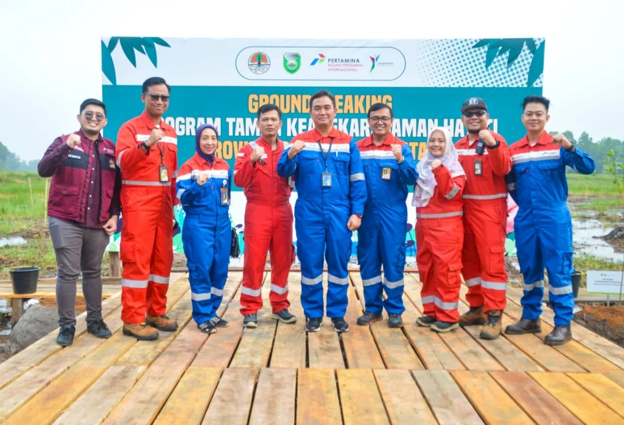 Kilang Pertamina Plaju & Pemprov Sumsel Bersinergi Bangun Taman Rawa di Kawasan Jakabaring