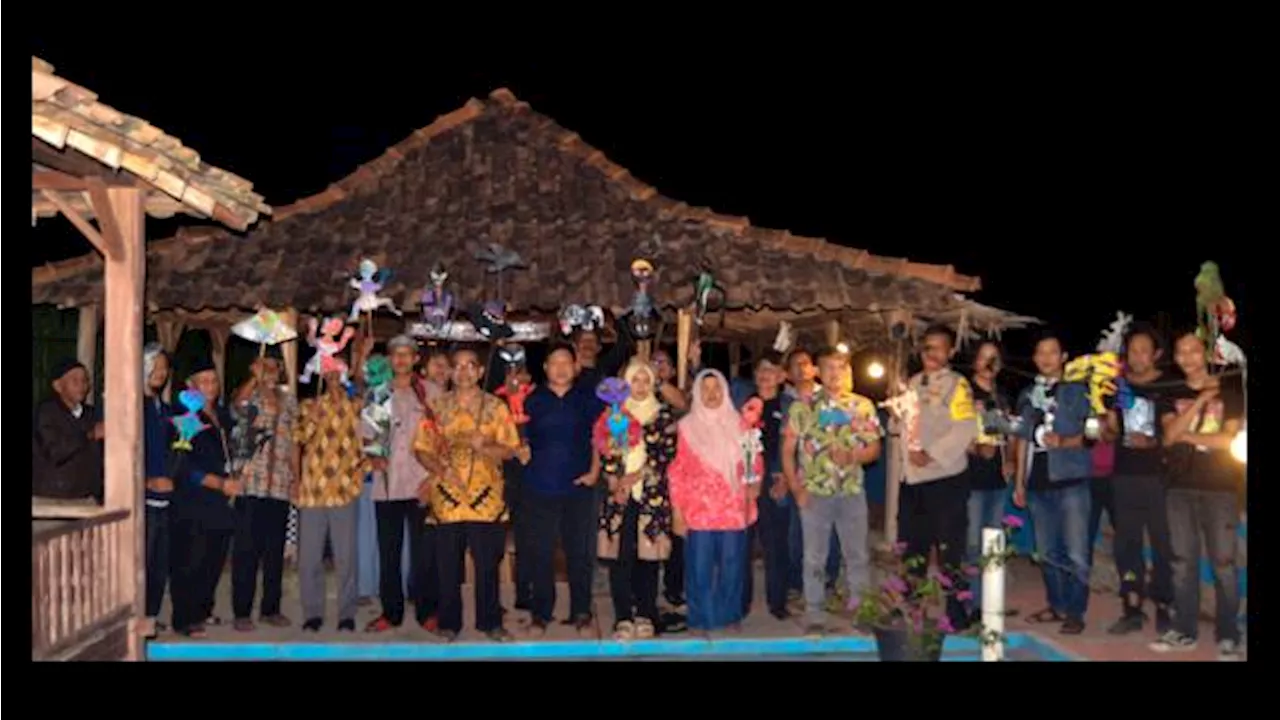 Pembukaan Indonesia UFO Festival 2024, Wayang Alien Berlaga di Lokasi Crop Circle Yogyakarta