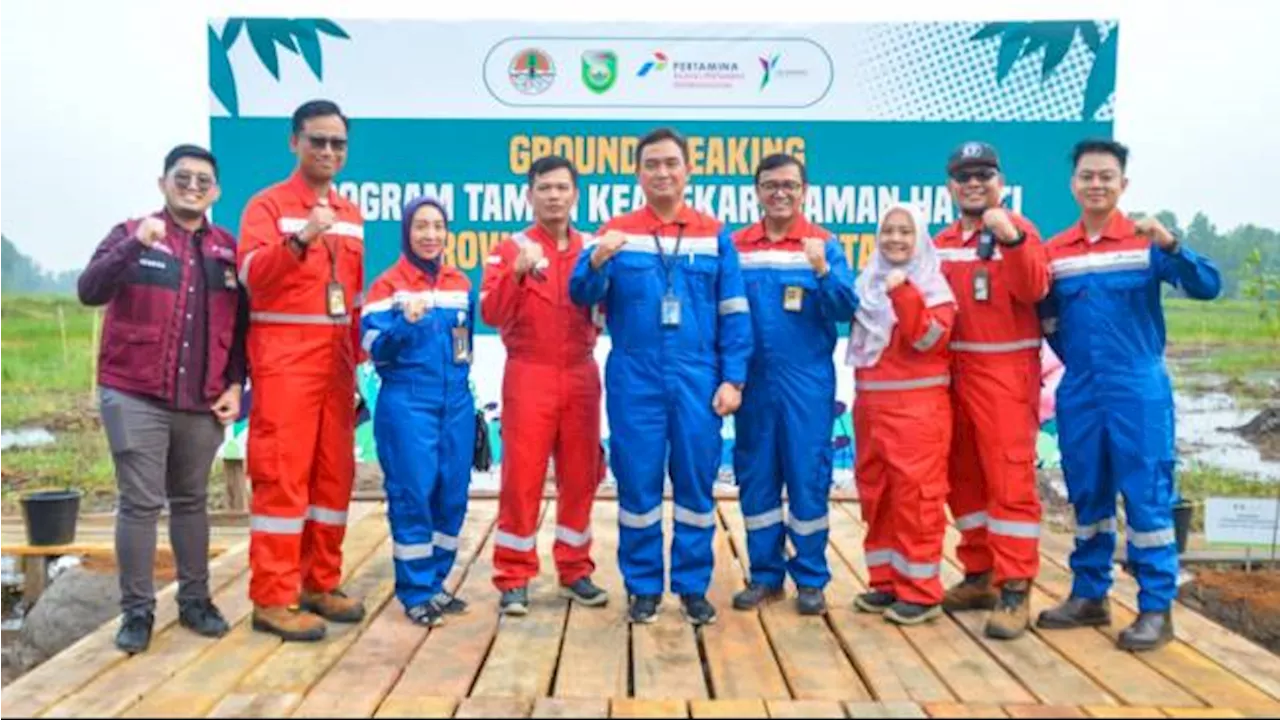 Pemprov Sumsel dan Kilang Pertamina Plaju Sinergi Bangun Taman Rawa di Kawasan Jakabaring