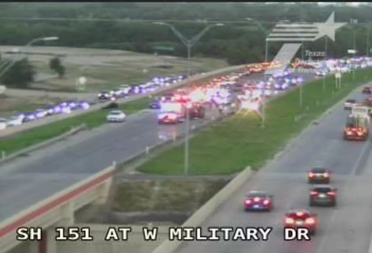 Crash snarls traffic on Highway 151 on West Side in both directions, officials say