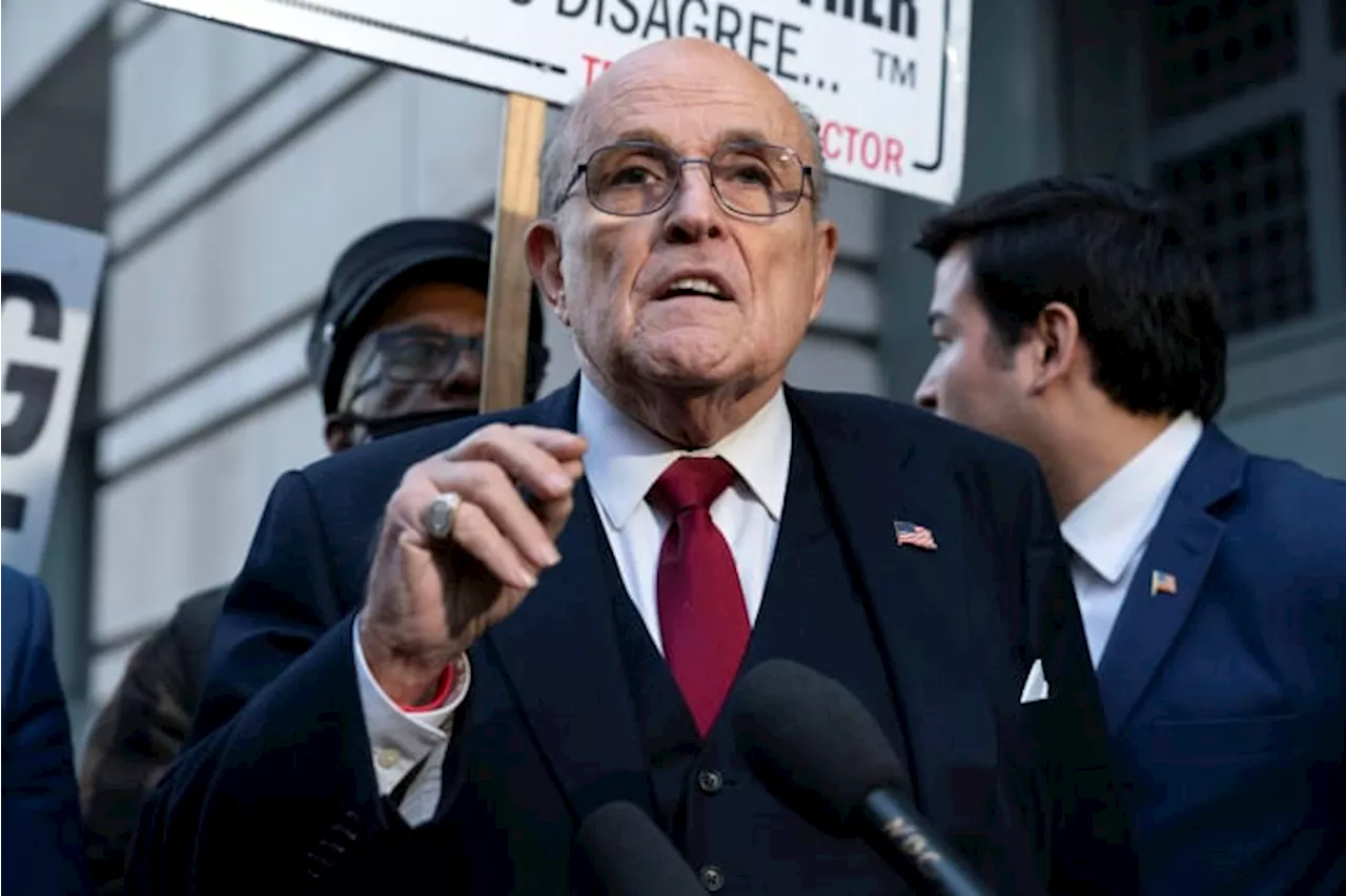 Georgia election workers who won $148M judgment against Giuliani want his bankruptcy case thrown out