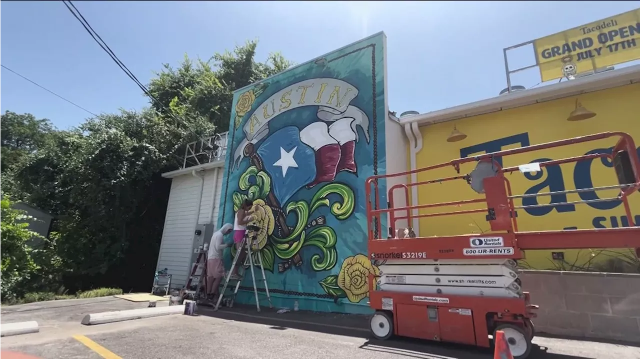 'Something people are going to miss' | Neighbors upset South Austin mural is being painted over