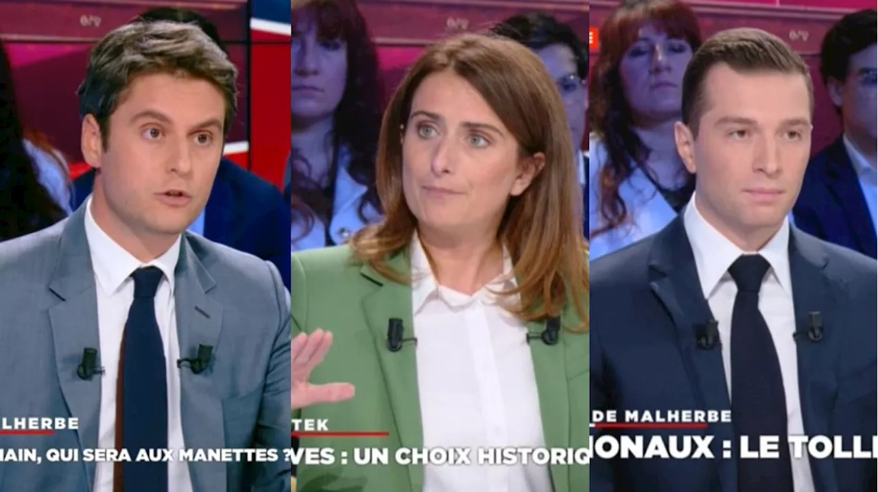 Législatives : Attal, Tondelier, Bardella... ce qu'il faut retenir de leur prise de parole