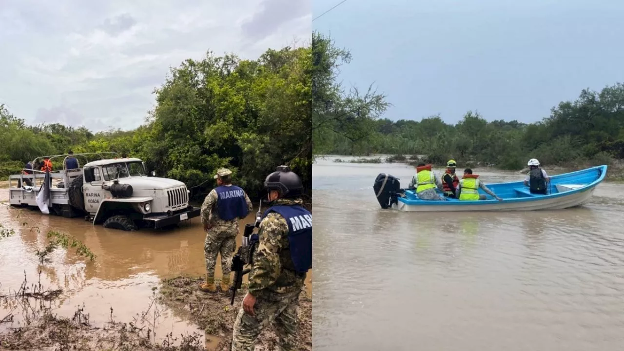 Tamaulipas con afectaciones en 12 municipios por lluvias, ahora viene Beryl