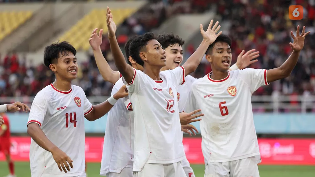 Timnas U-16 Kalahkan Vietnam 5-0, Nova Arianto Minta Skuad Garuda Muda Tak Euforia