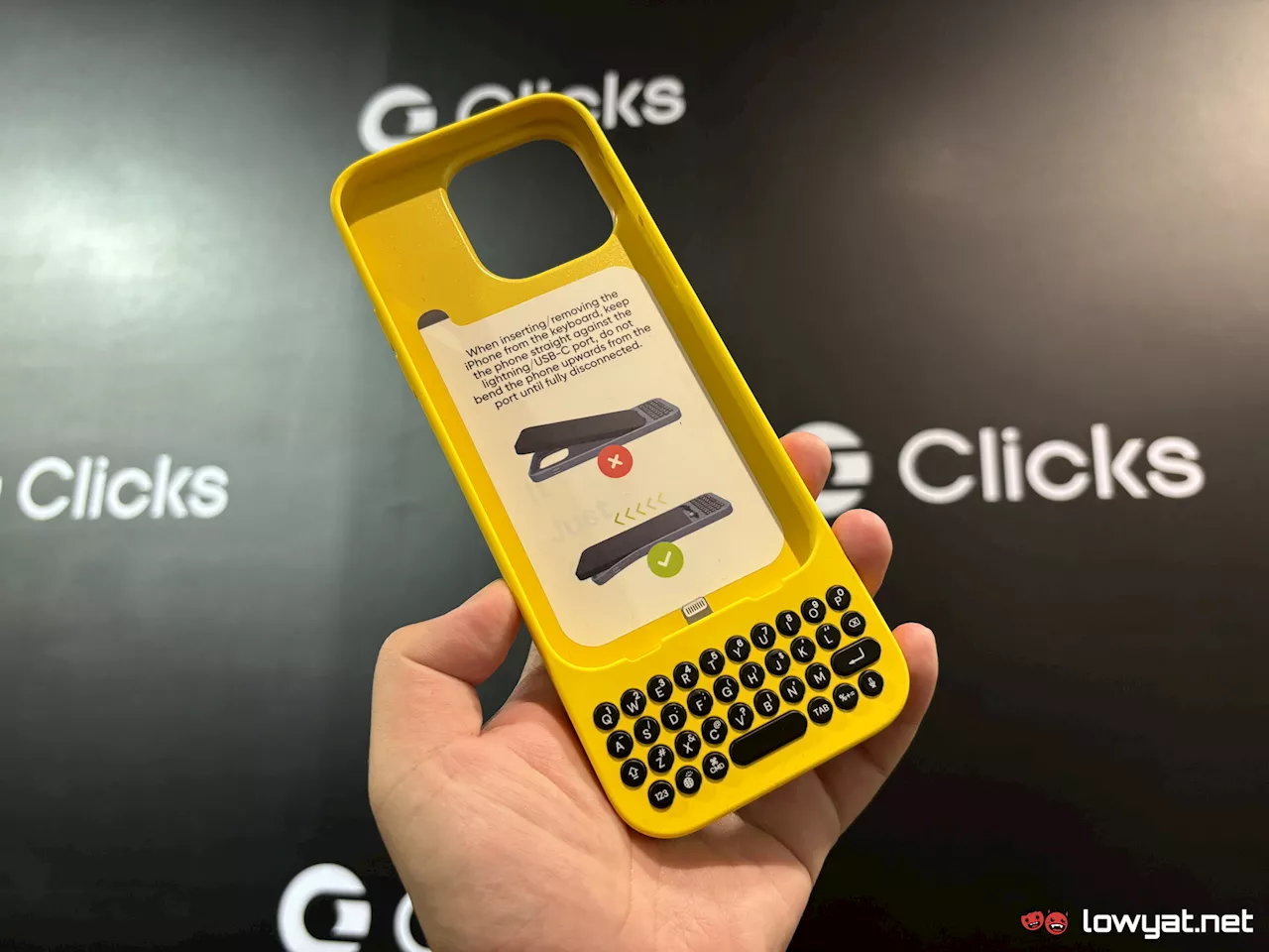 Clicks Keyboard For IPhone Arrives In Malaysia; Starts From RM669