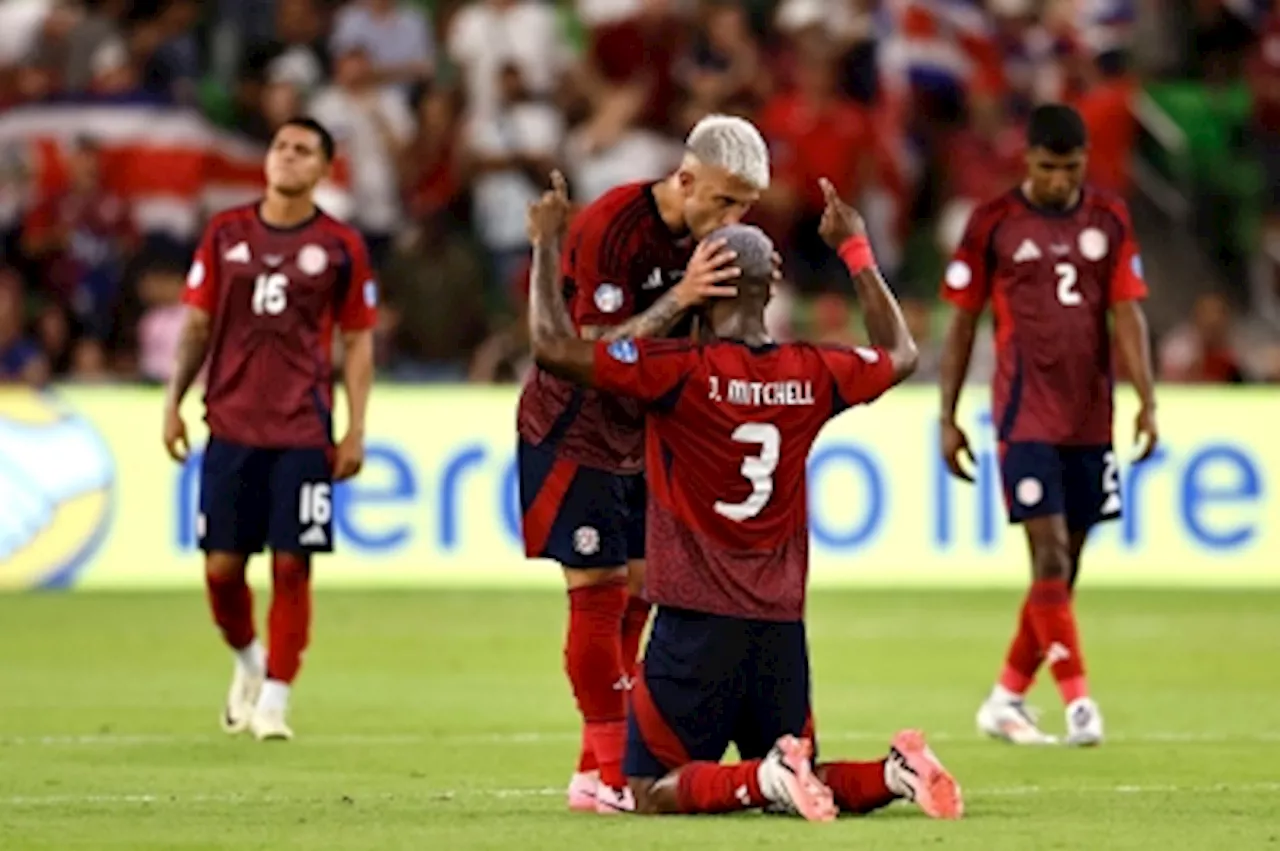 Costa Rica beat Paraguay but exit Copa America as Colombia, Brazil advance