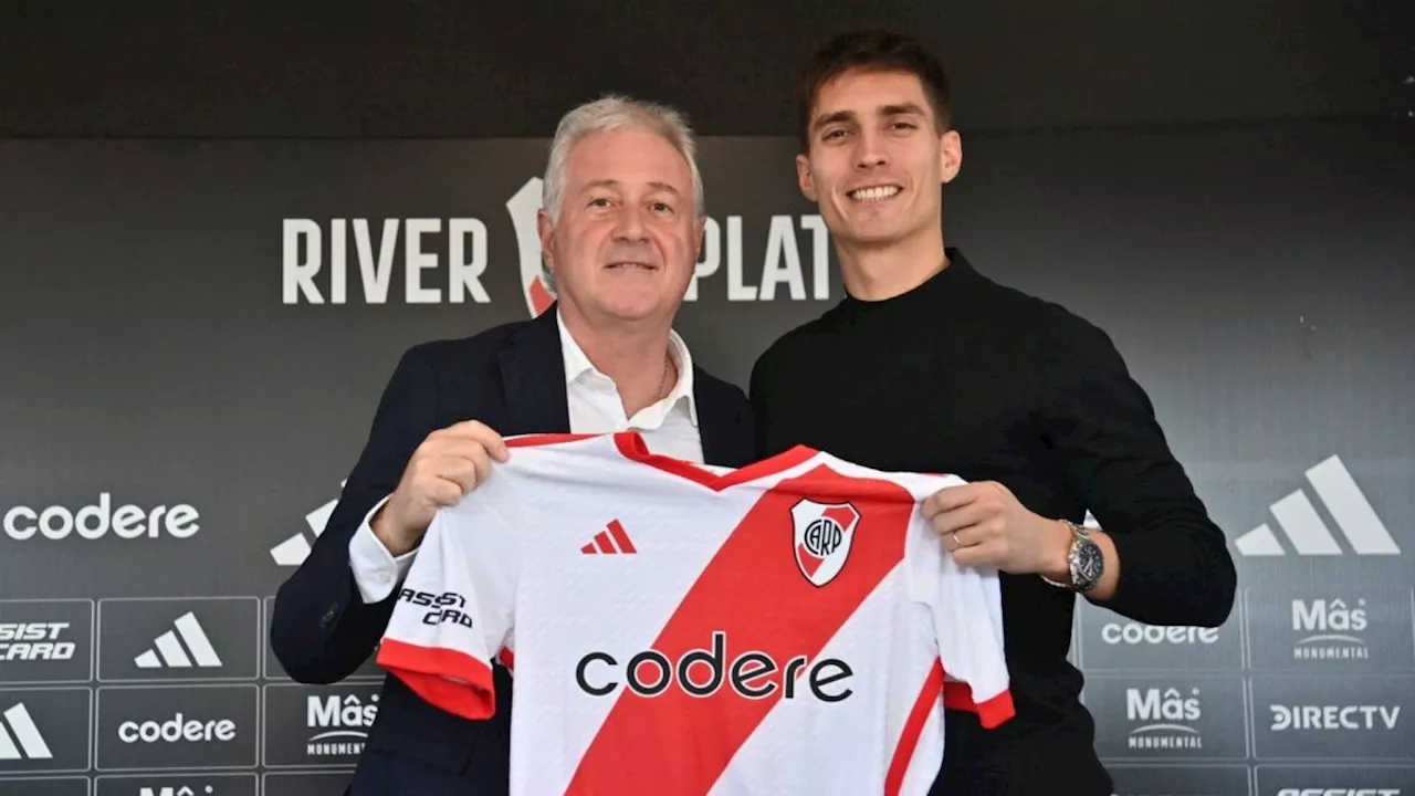 River presentó oficialmente a Federico Gattoni: así le fue en Anderlecht