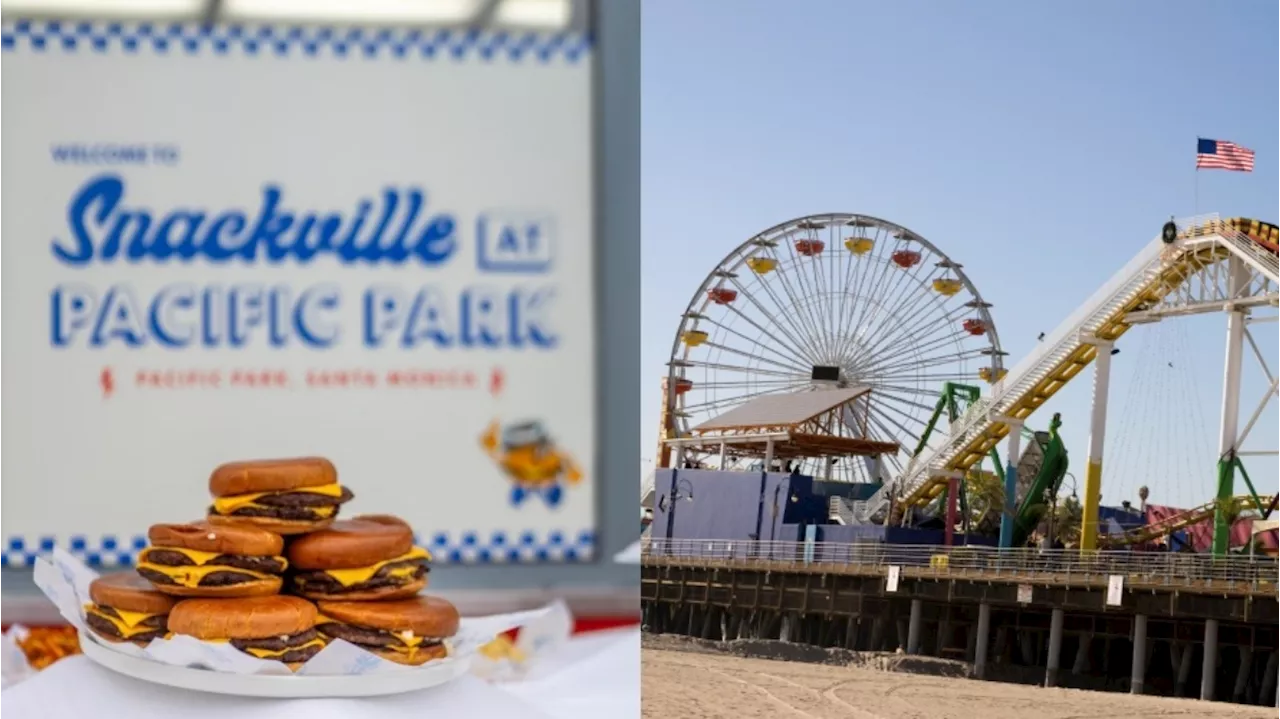 Snacks by the surf: ‘Snackville' appetizingly opens at Pacific Park