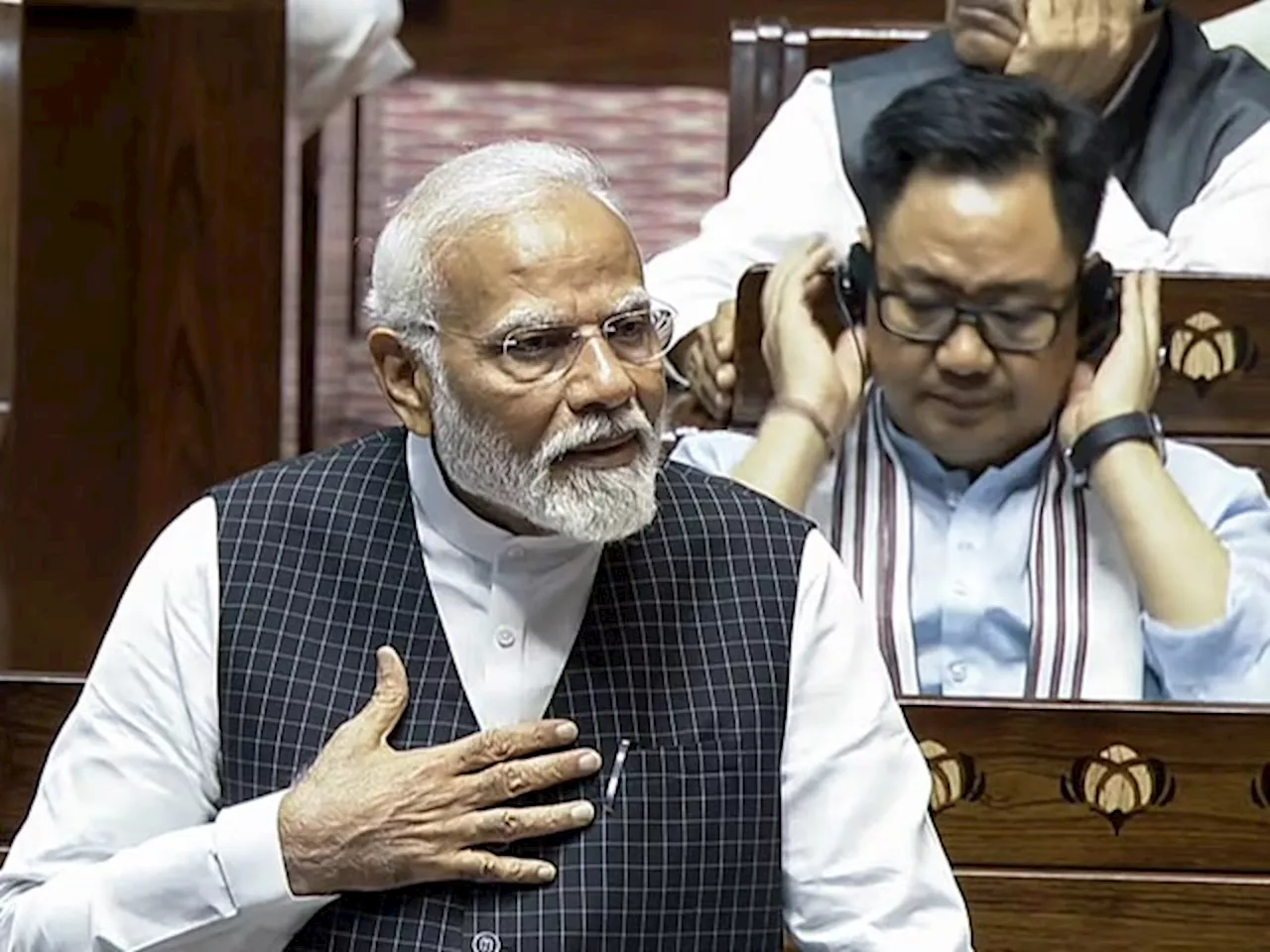 Rajya Sabha में PM Modi ने जांच एजंसियों के दुरुपयोग के आरोप का दिया जवाब