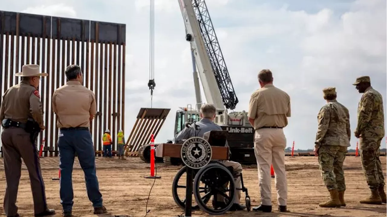 Gov. Abbott's border wall will take around 30 years and $20 billion to build