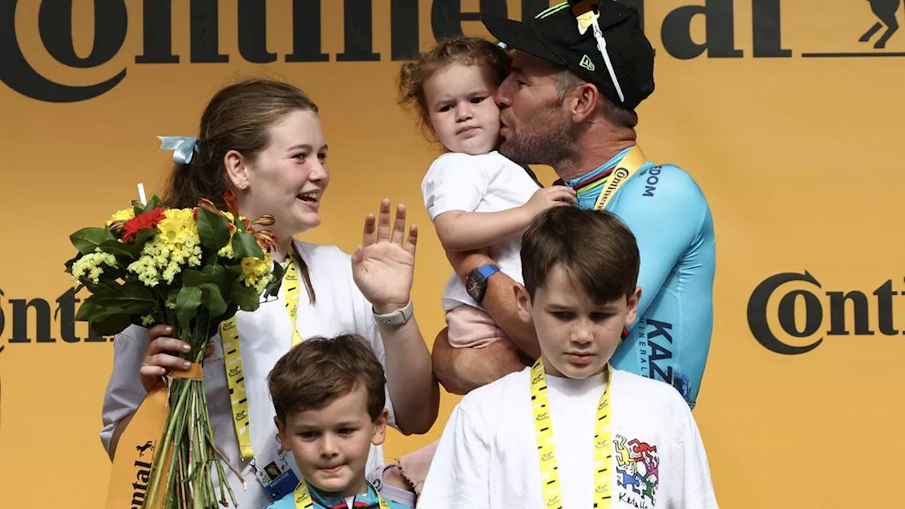 Familie Cavendish dolgelukkig met record: 'Hij heeft een liefdesaffaire met de Tour'