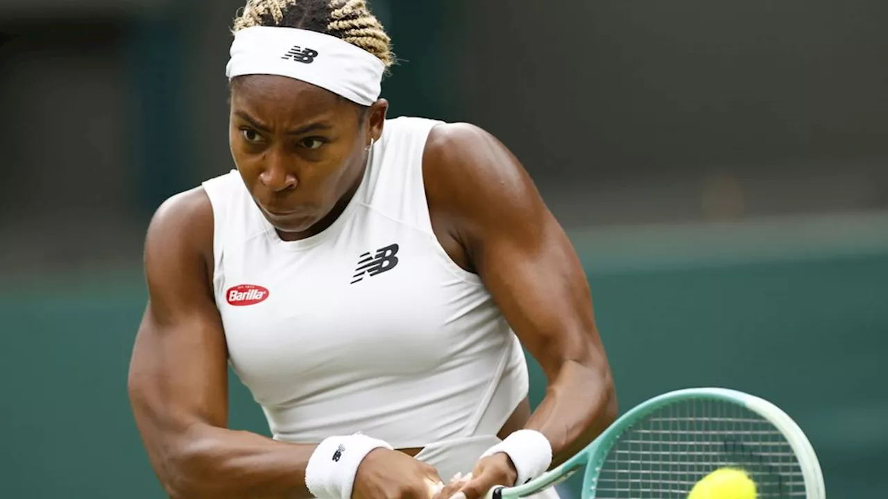 Gauff eenvoudig naar derde ronde, Osaka sneuvelt op Wimbledon