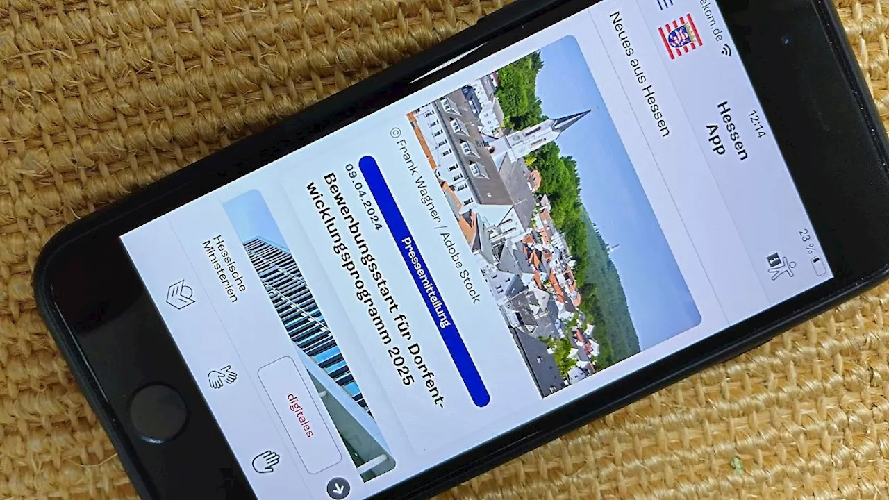 Hessen: 'Hessen-Flop': FDP-Digitalexperte kritisiert Hessen-App