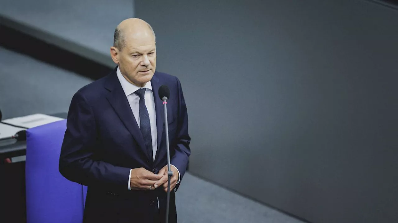 Olaf Scholz gibt 'Garantie', dass Deutschland nicht Kriegspartei wird