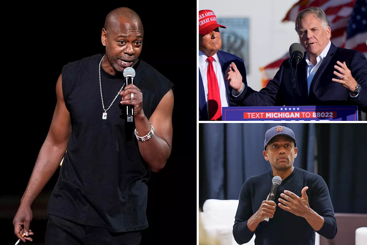 Dave Chappelle set to headline Detroit fundraiser for progressive Senate hopeful