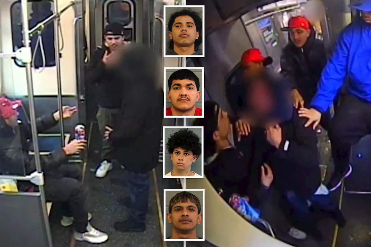 Disturbing video shows group of Venezuelan migrants beat Chicago straphanger