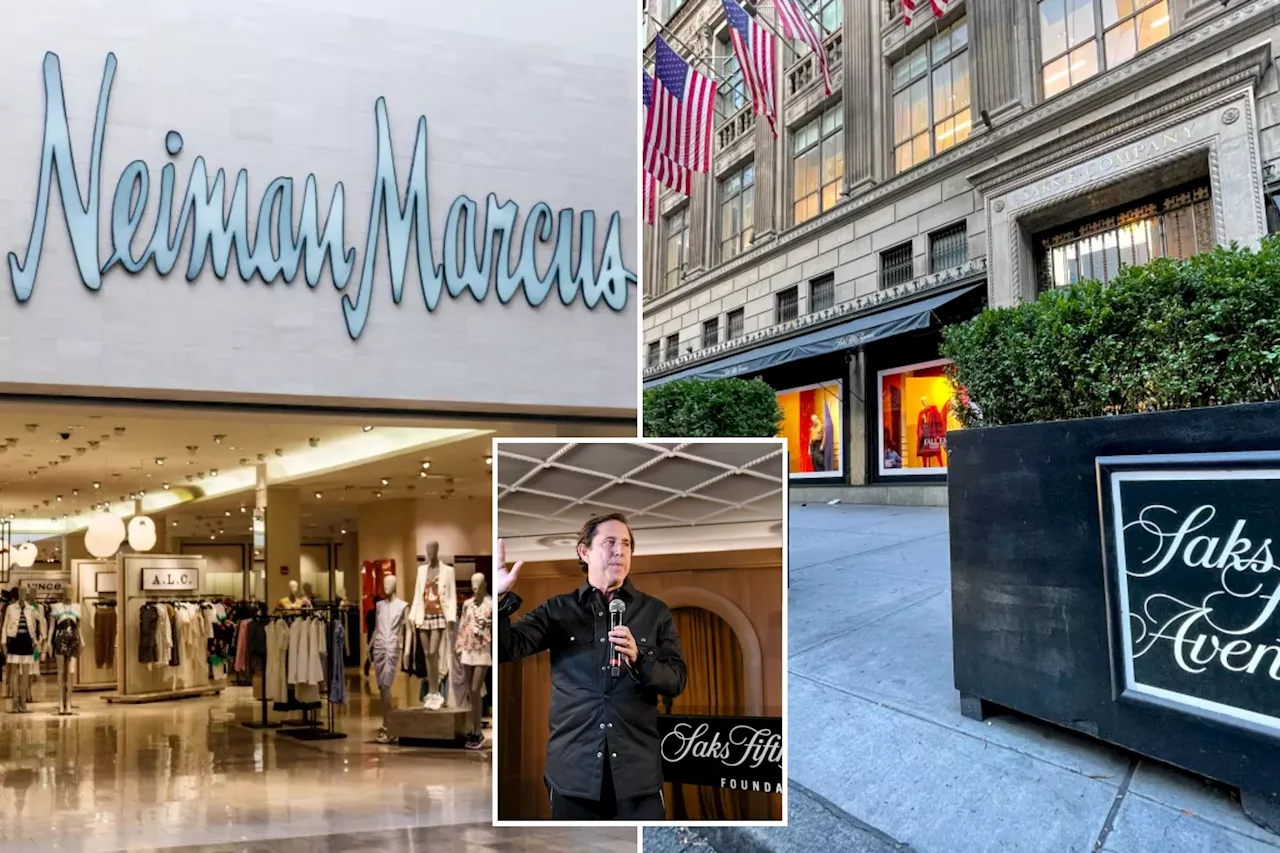 Saks Fifth Avenue, Neiman Marcus to merge in $2.65B blockbuster deal — Amazon to acquire stake