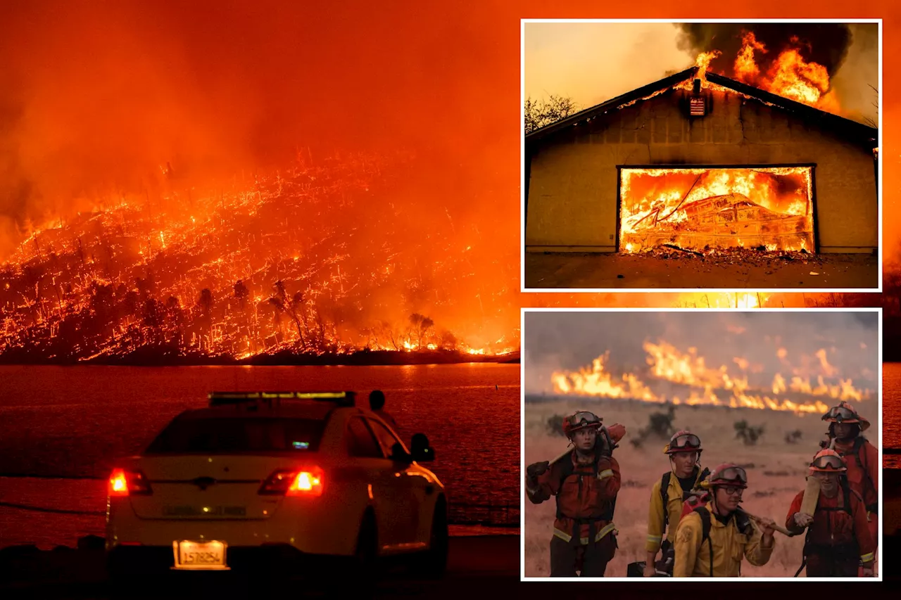 Thousands evacuate as Northern California wildfire spreads, with more hot weather expected