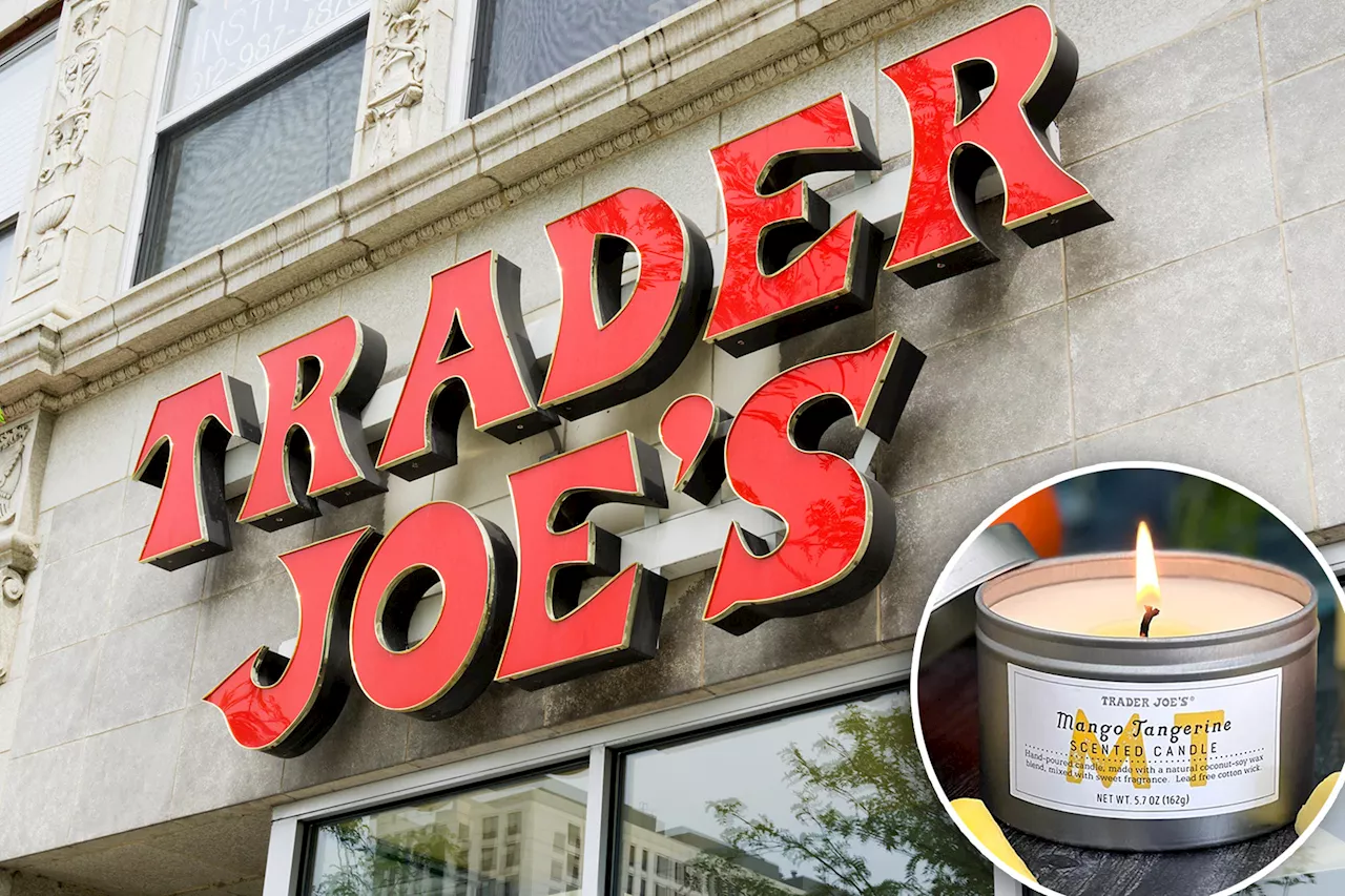 Trader Joe's recalls popular candle over possible fire risk: 'We urge you to discard'