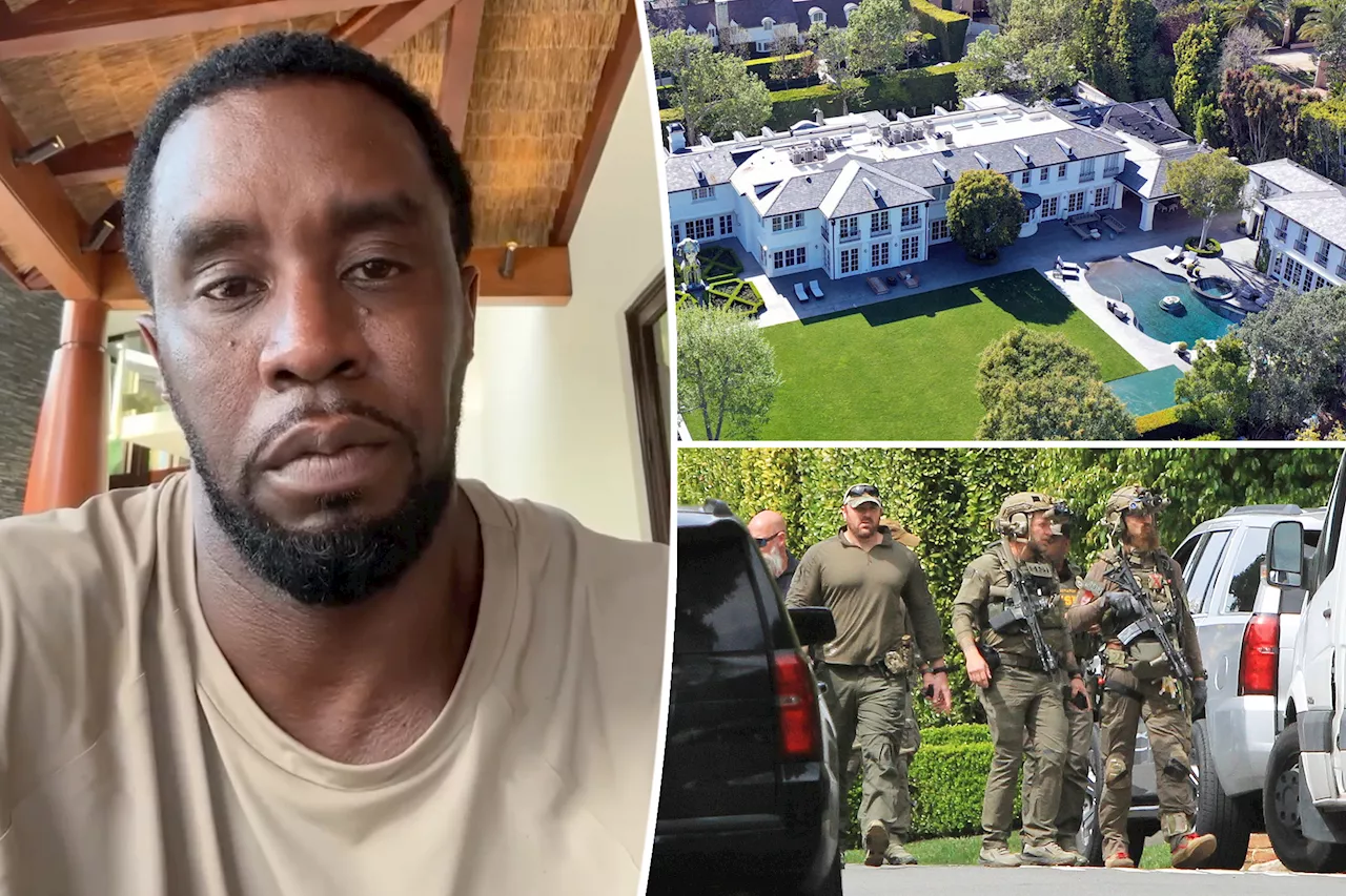 Sean 'Diddy' Combs selling Los Angeles mansion for $70 million after Homeland Security raid: report