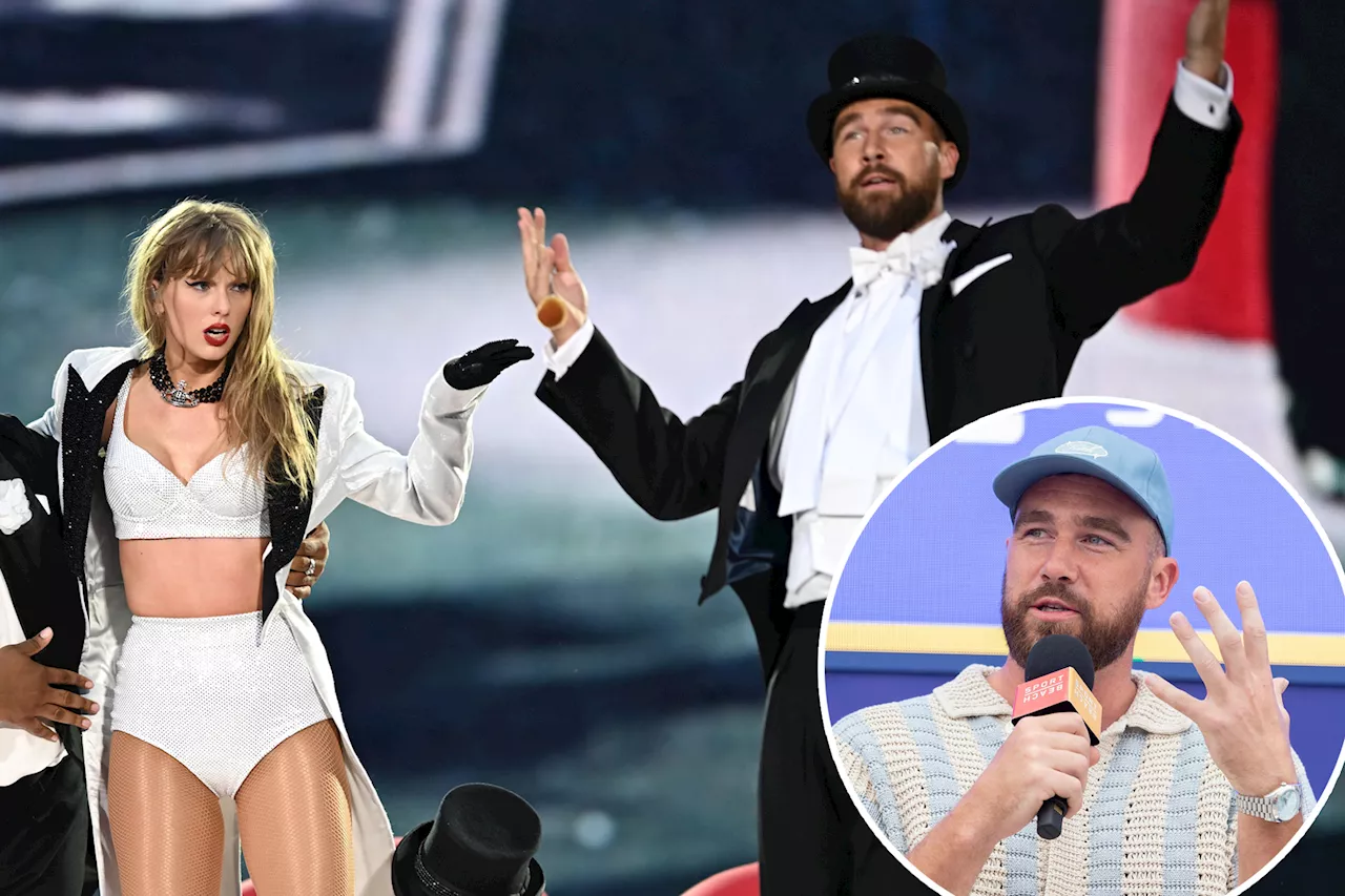 Travis Kelce raves over joining Taylor Swift onstage at London Eras Tour show