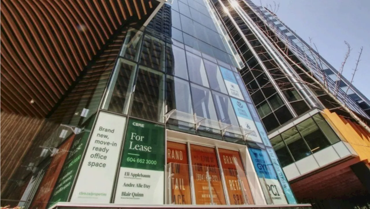 Vancouver office market struggling as vacancies rise, construction dives