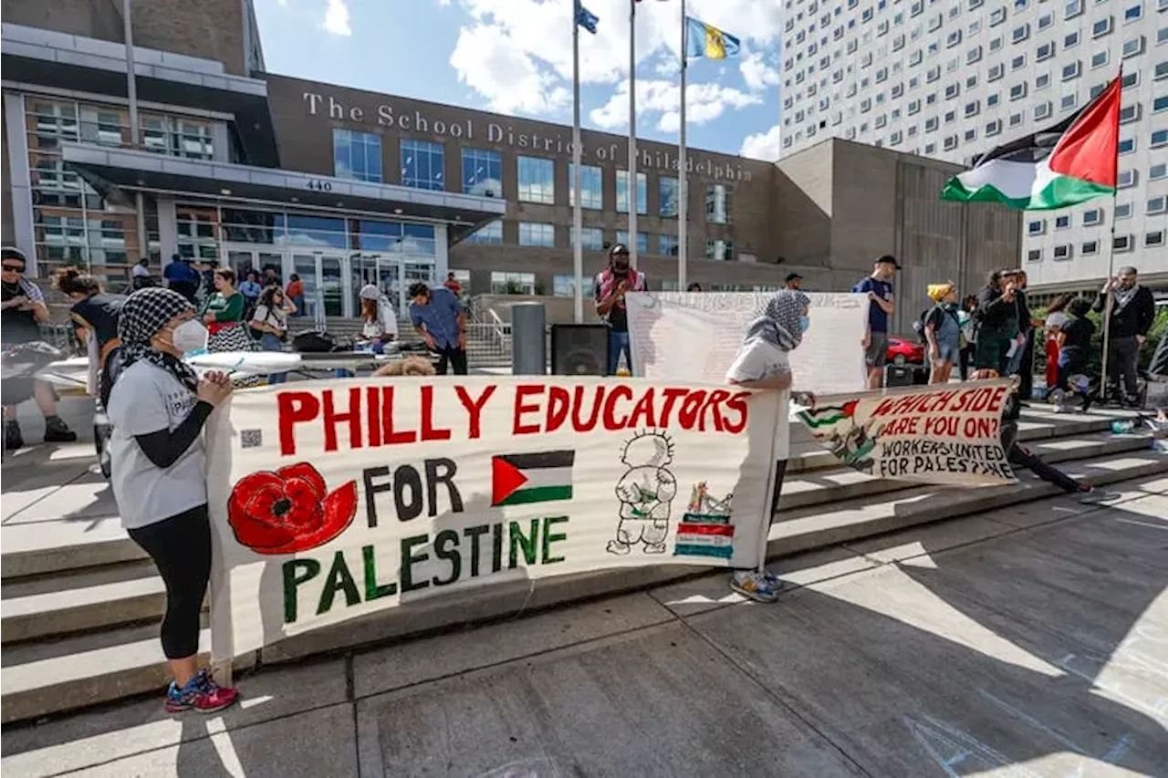 Pro-Palestinian teachers are pressing the National Education Association to renounce Biden over Israel