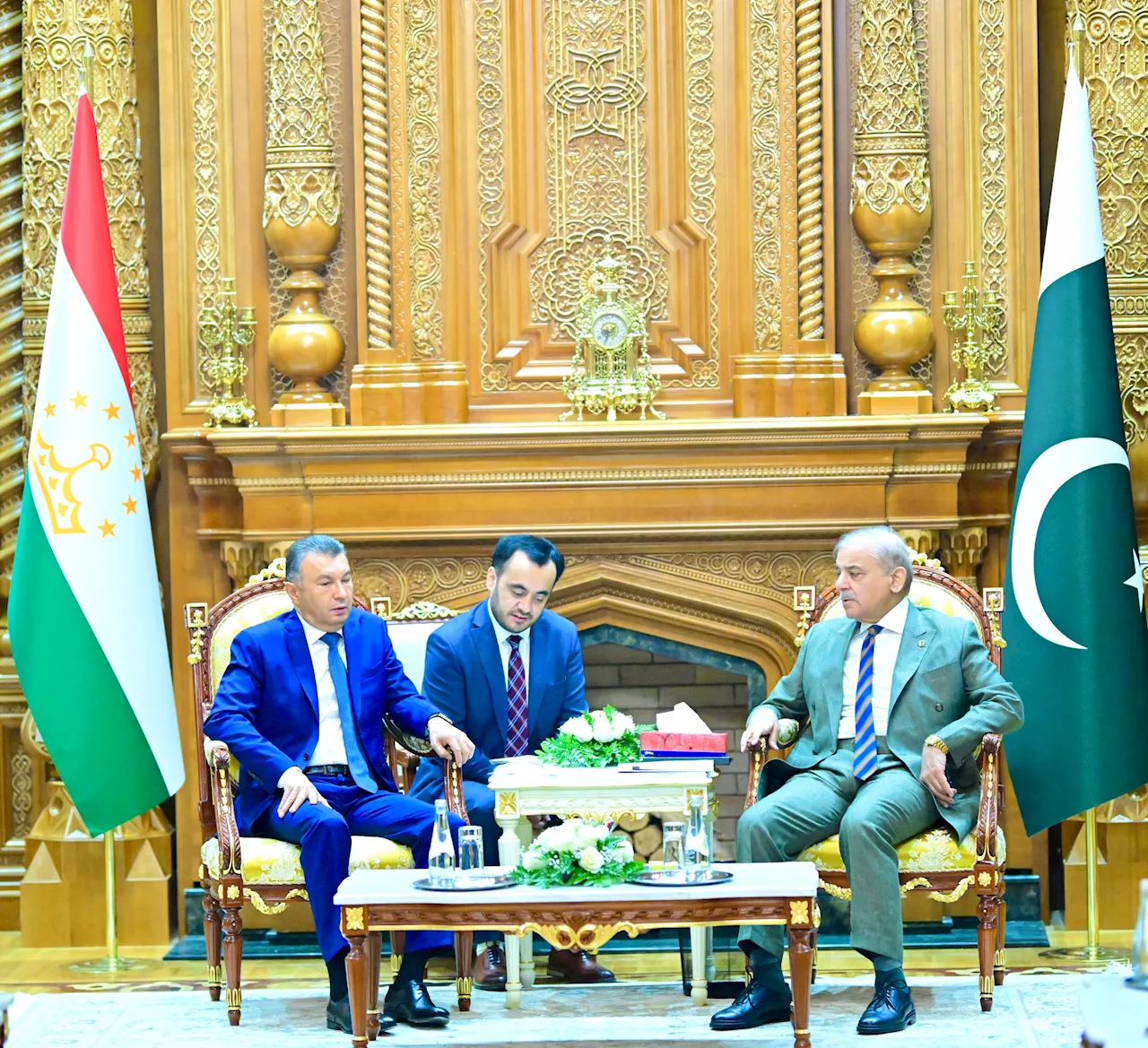 Tajik Premier Calls On PM Sharif. Pakistan Focused On 'Vision Central Asia' Policy: PM Shehbaz