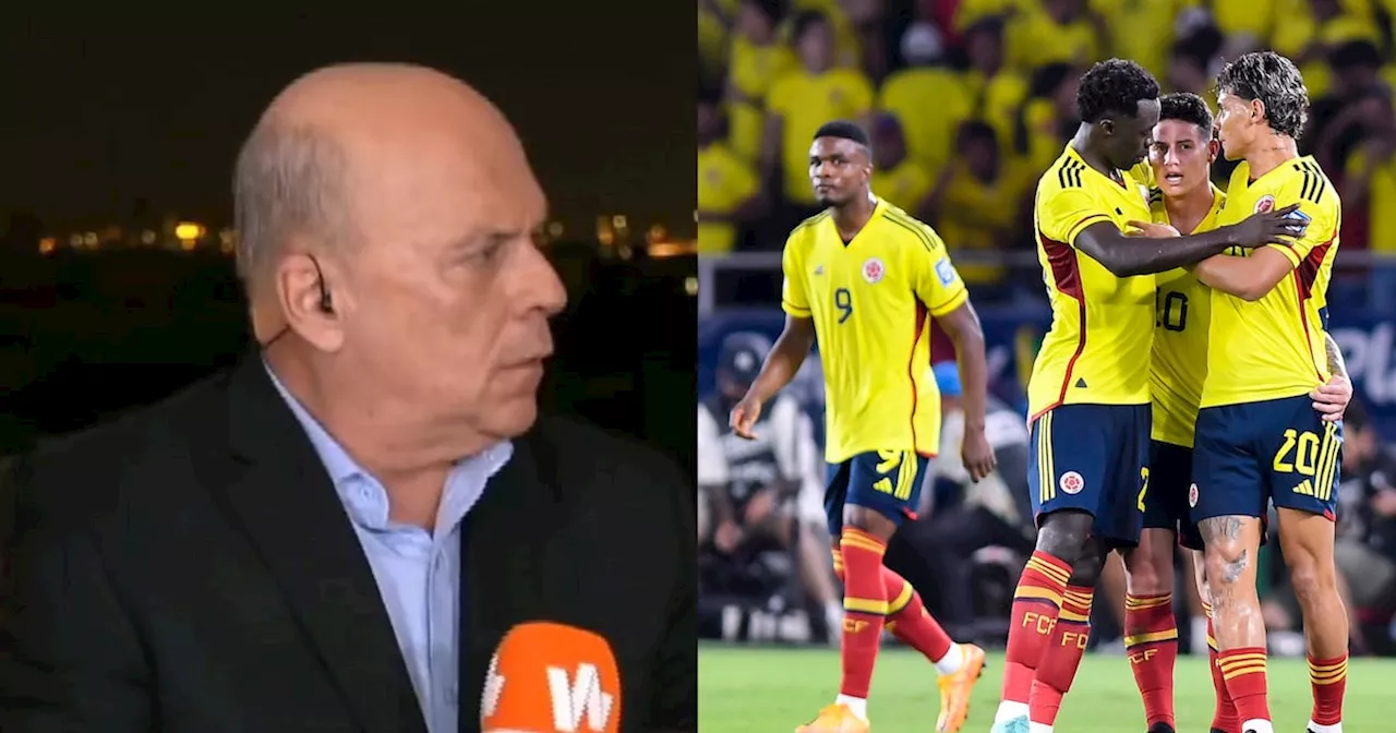 El único jugador de Colombia que Carlos Antonio Vélez tildó de irremplazable no estará contra Panamá