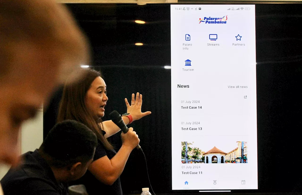 Cebu City unveils app for Palarong Pambansa 2024