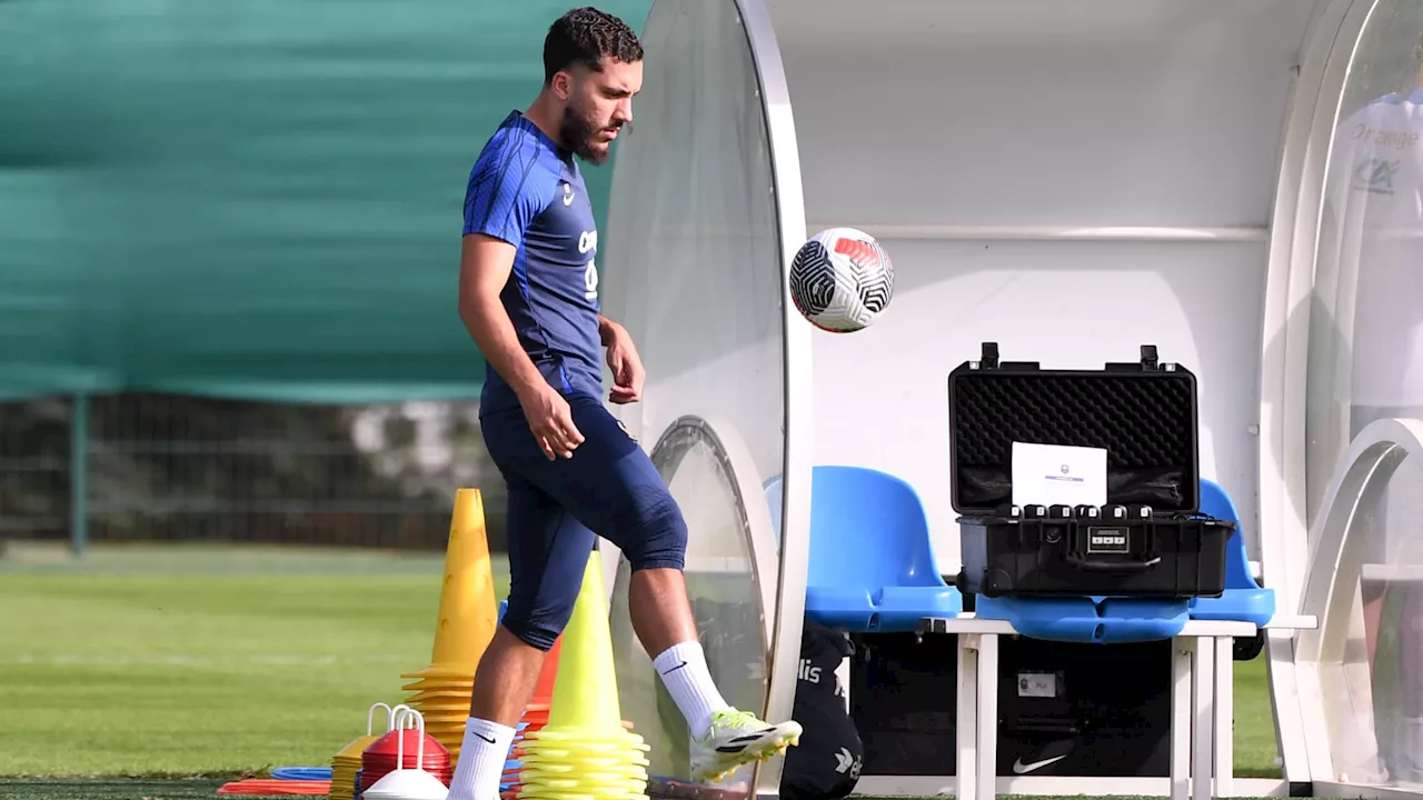 Equipe de France: le carton plein de Cherki dans un exercice face au but