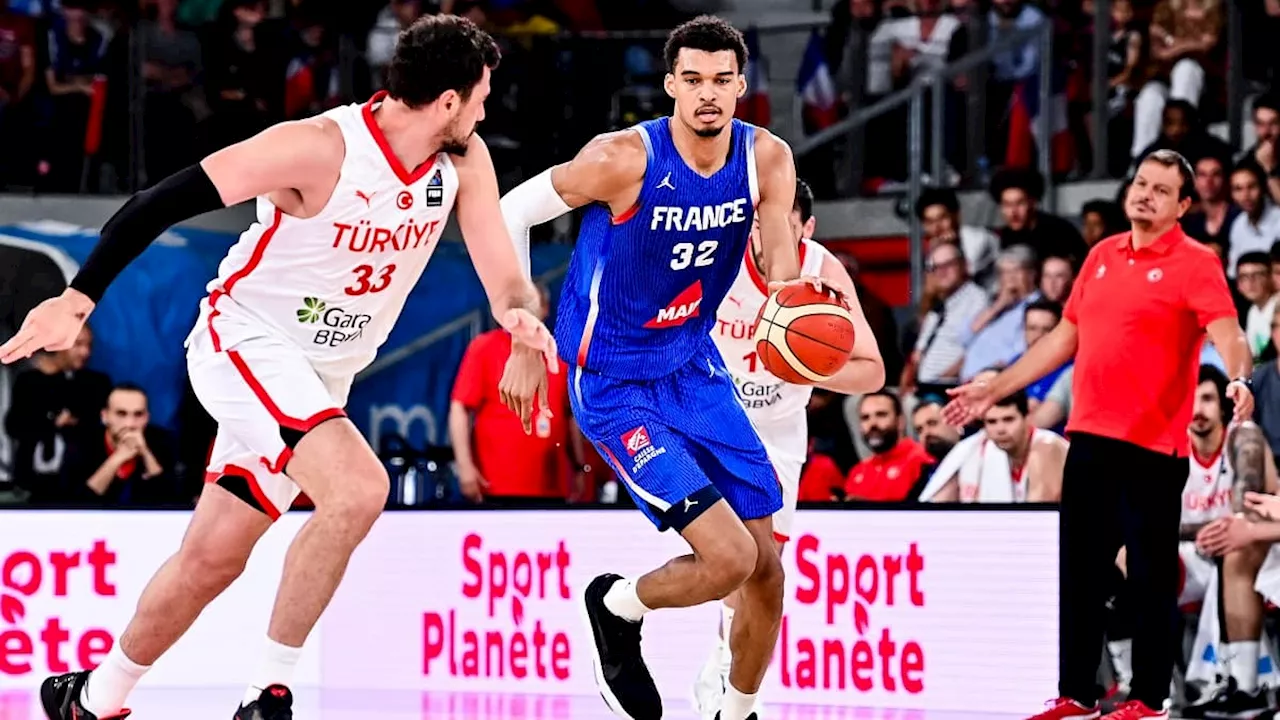 JO 2024 (basket): les Bleus écrasent la Turquie en préparation, Wembanyama déjà brillant