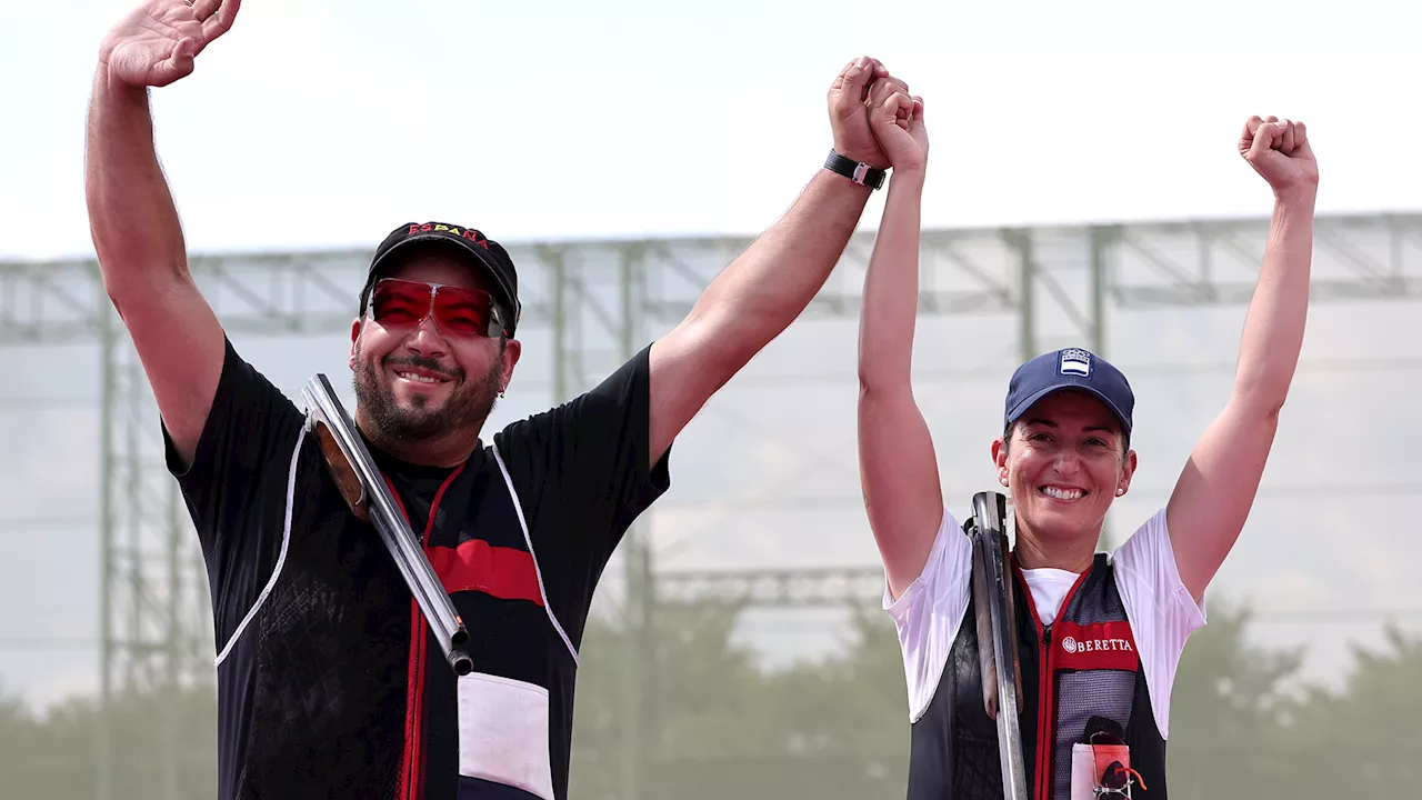 Fátima Gálvez y Alberto Fernández lideran el equipo español de tiro olímpico