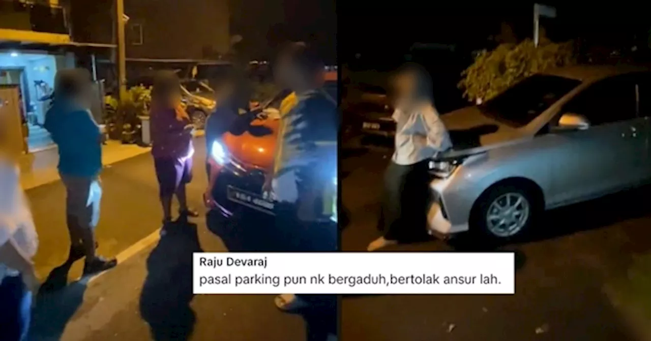 Jiran Marah Minta Alih Kereta Sebab Nak Parking, Dakwa Dah Lama Letak Keretanya Di Situ